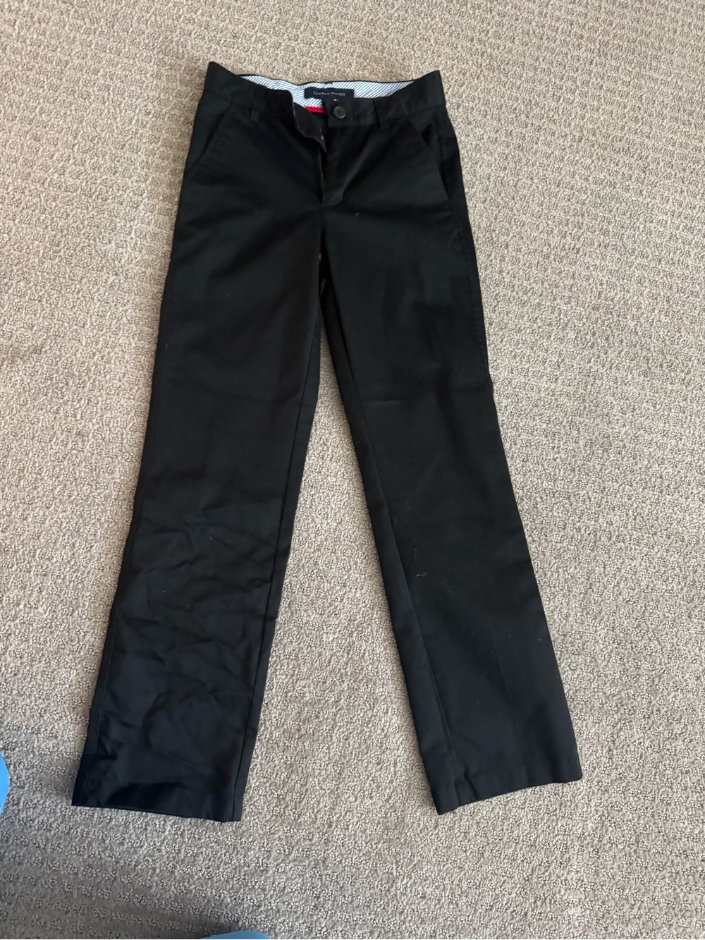 Tommy Hilfiger Black Kids Formal Dress Pants
